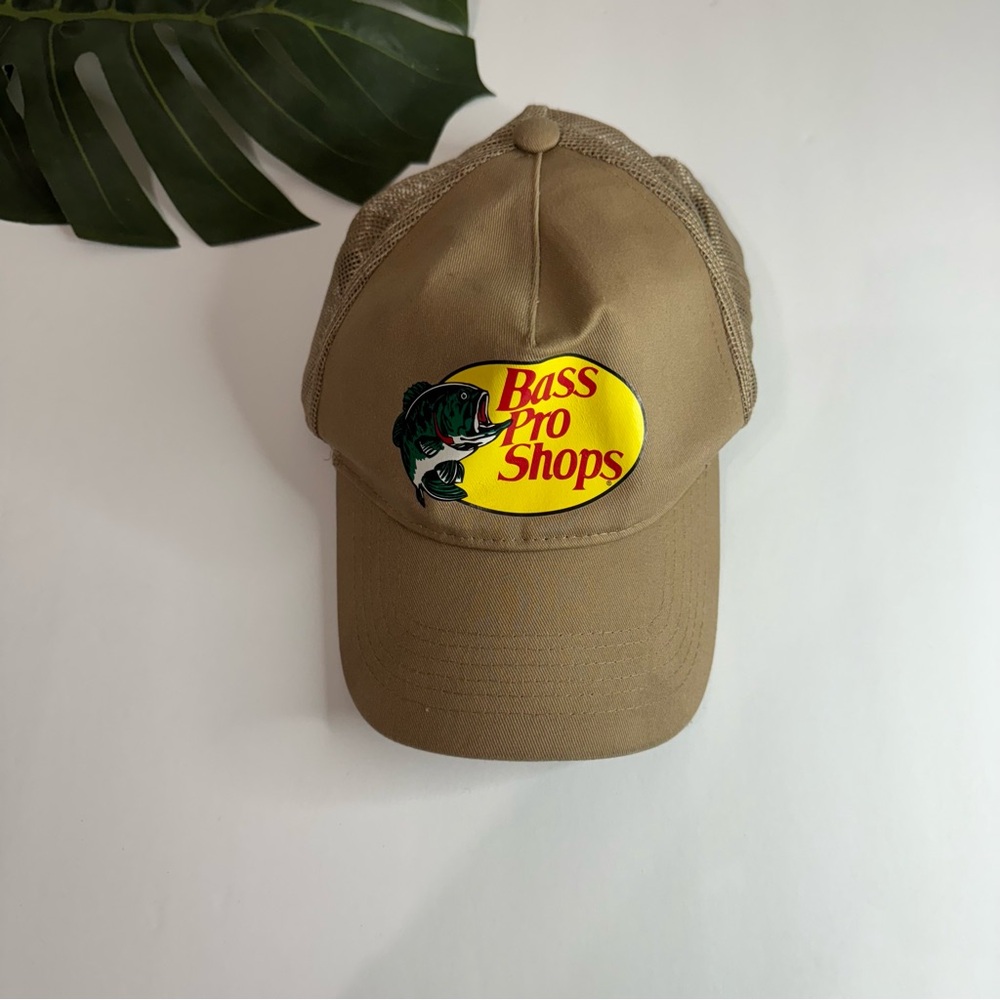 Bass Pro Shops Khaki Mesh Cap